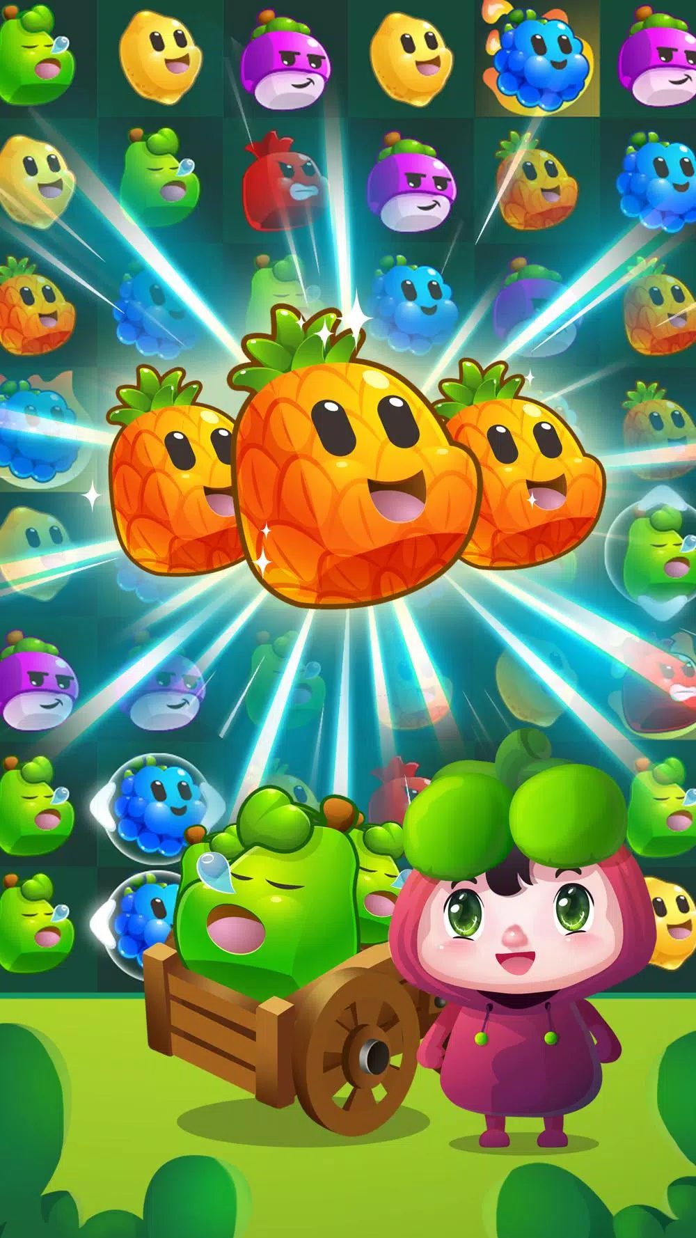 Fruit Puzzle Wonderland 螢幕截圖 1