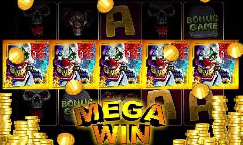 Vegas Clown Jackpot - Halloween Slot Machine 螢幕截圖 0