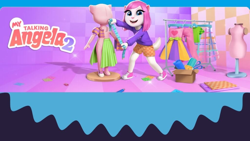 Idisenyo ang Iyong Dream Fit sa Fashion Editor sa My Talking Angela 2