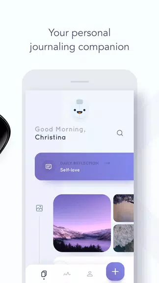 Reflectly: Mood Tracker Diary Schermafbeelding 2