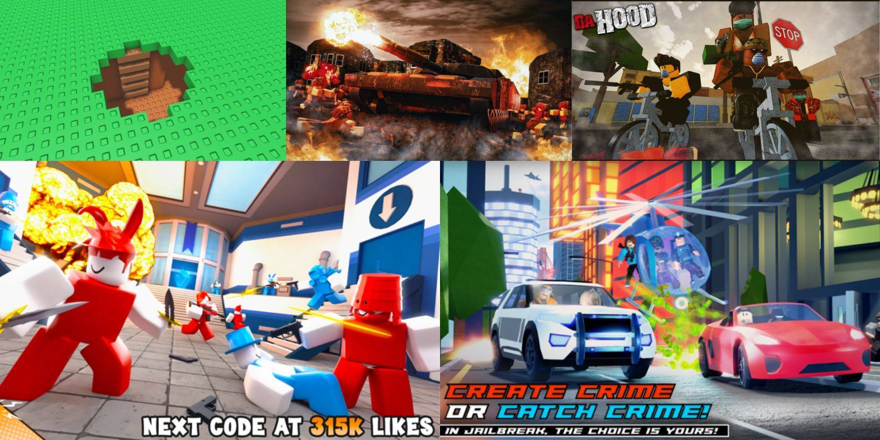 Similar Roblox Games