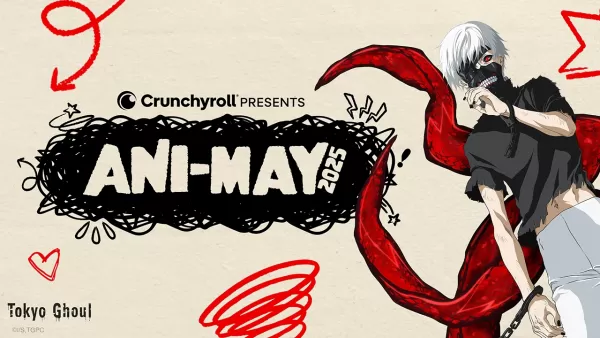 Ani-May 2025: ฟรีอนิเมะเกมและพ่อค้าใหม่ที่ Crunchyroll