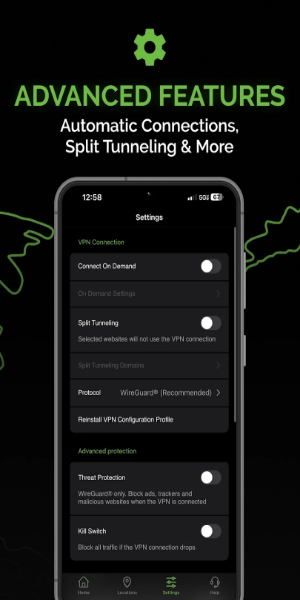 IPVanish: VPN Location Changer Mod Tangkapan skrin 2