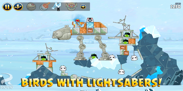 Schermata Angry Birds Star Wars 1