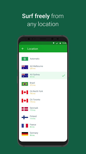 Private Internet Access VPN Capture d'écran 1