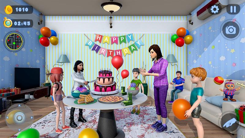 Virtual Mom Sim: Mother Game 螢幕截圖 1