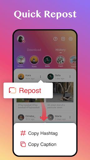Downloader for IG, Story Saver ภาพหน้าจอ 2