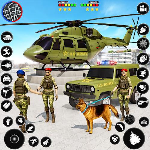 Army Transport Vehicles Games Скриншот 0