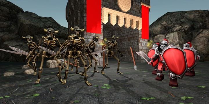 Spartans vs Zombies: Defense Captura de tela 0