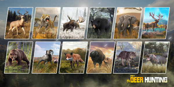 Deer Hunting: 3D shooting game Zrzut ekranu 1