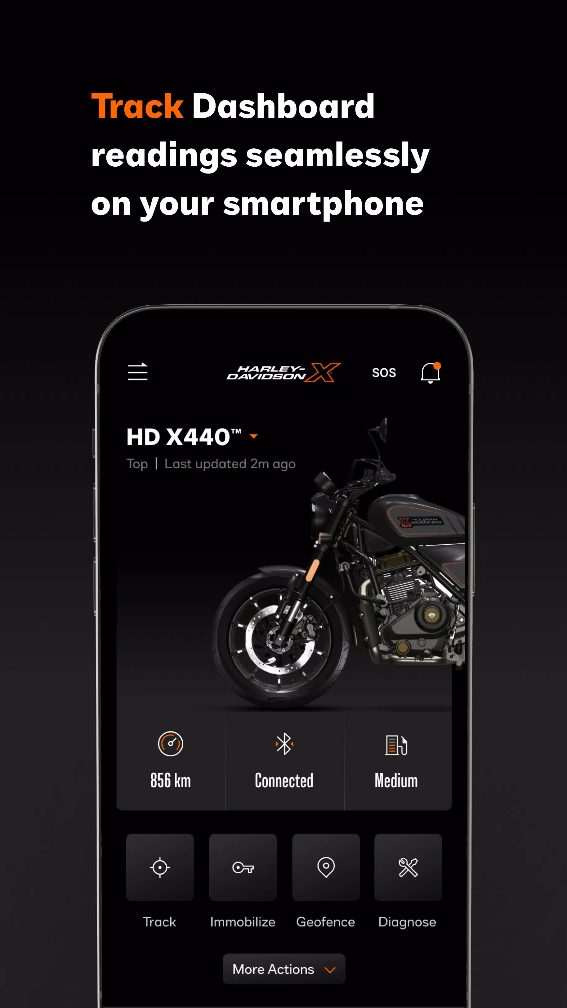 Schermata Harley-Davidson Connect 0