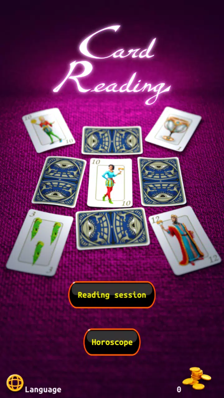 Card Reading Ảnh chụp màn hình 0