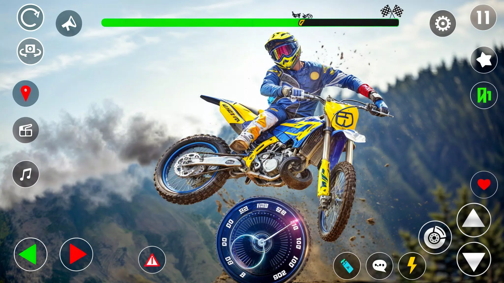 Motocross Dirt Bike Racing 3D Capture d'écran 2