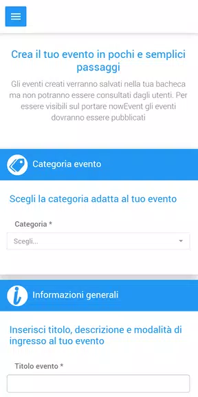 nowEvent - L'app a misura di evento ภาพหน้าจอ 3