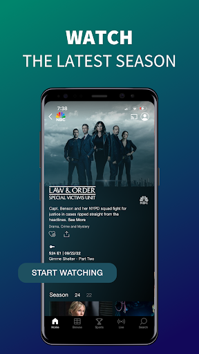 The NBC App - TV y Episodios Captura de pantalla 2