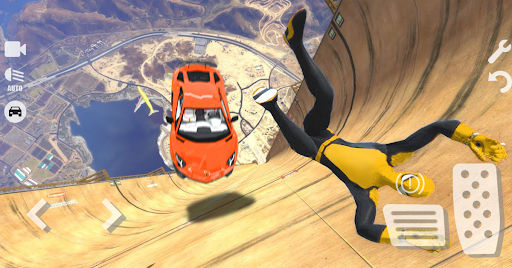 Spider Superhero Car Stunts: Car Driving Simulator Скриншот 2