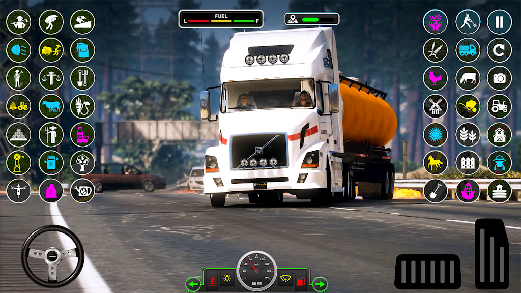 Real Cargo Truck Driving Games Ekran Görüntüsü 2