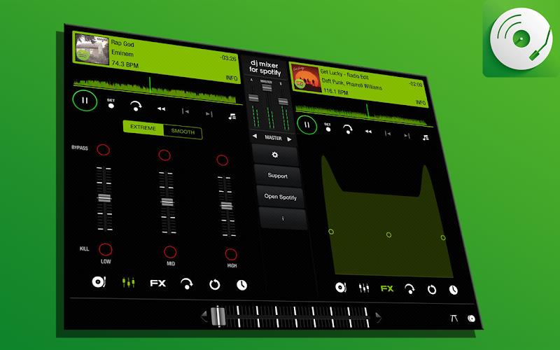 Djify - Dj mixer For spotify Ảnh chụp màn hình 2