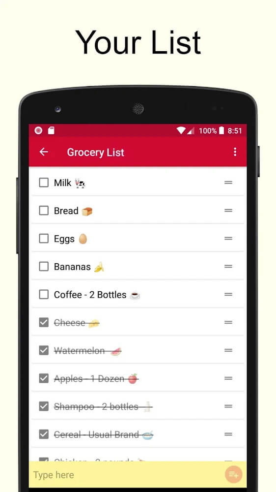 Shopping List Mod Ảnh chụp màn hình 2