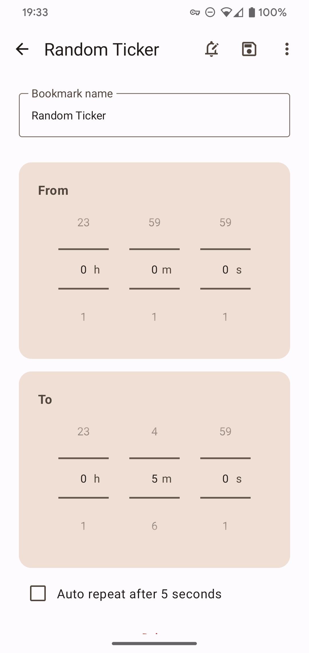 Random Timer ဖန်သားပြင်ဓာတ်ပုံ 1