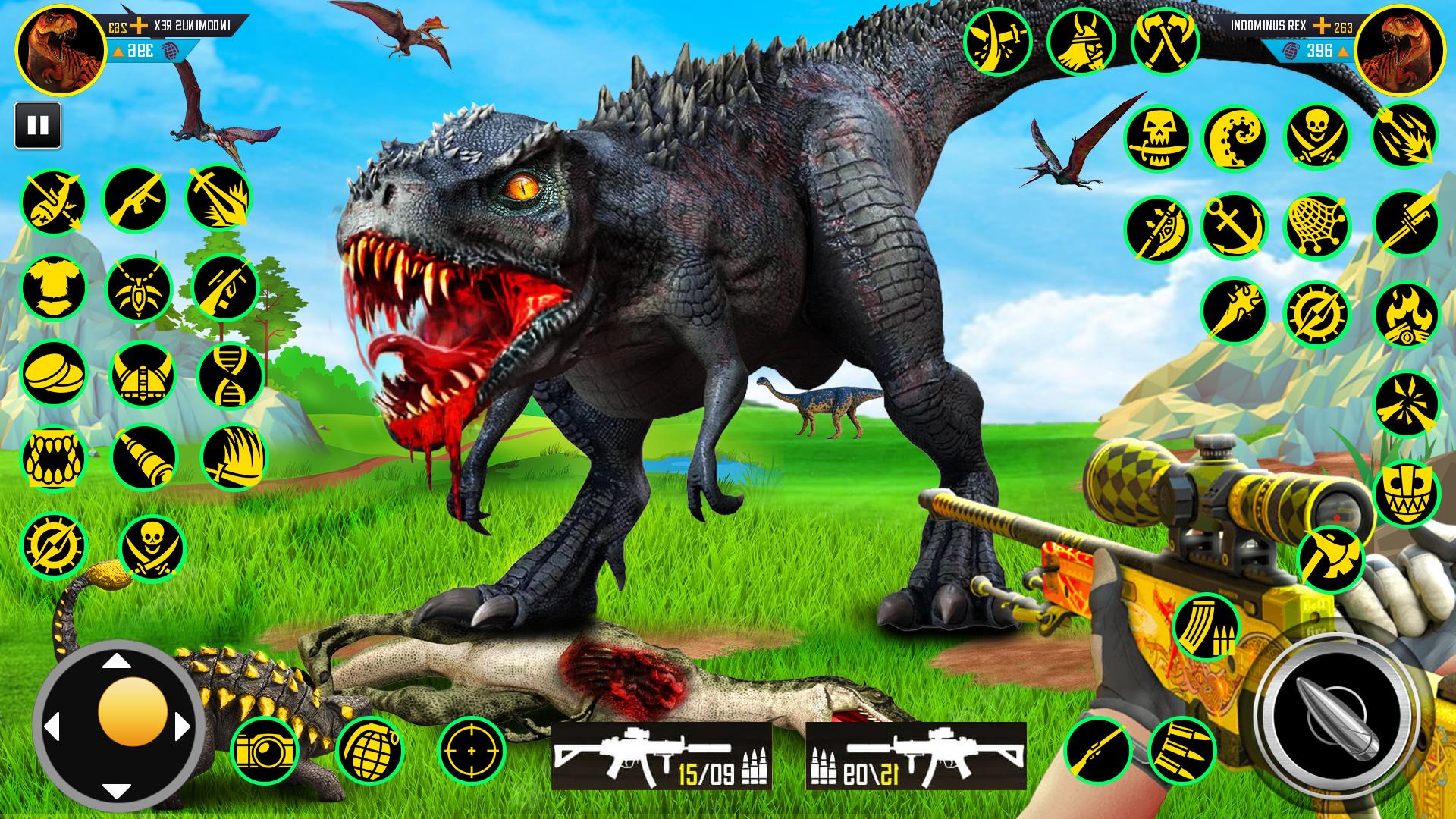 Wild Dinosaur Game Hunting Sim स्क्रीनशॉट 1