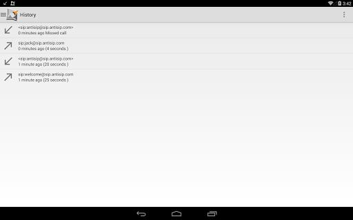 Voip By Antisip (+Video)应用截图第2张