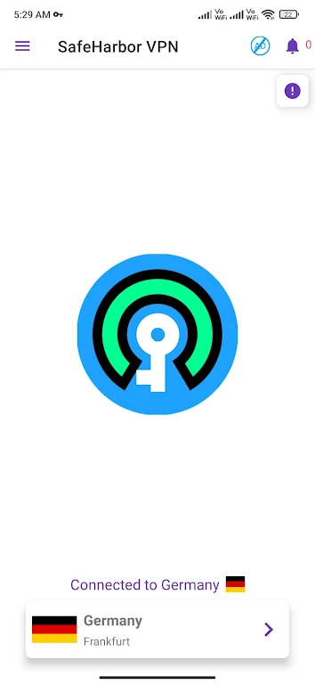 SafeHarbor VPN স্ক্রিনশট 1