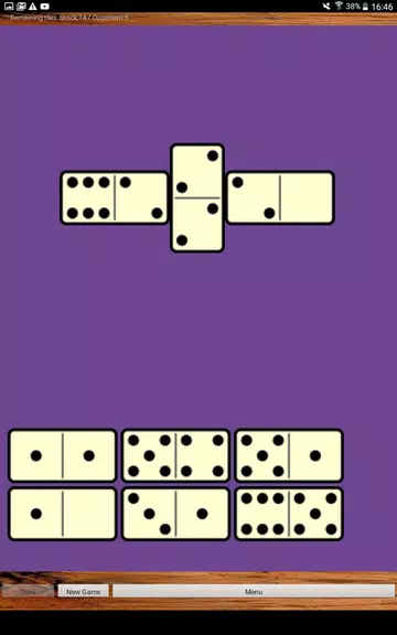 Classic Dominoes Game Tangkapan skrin 3