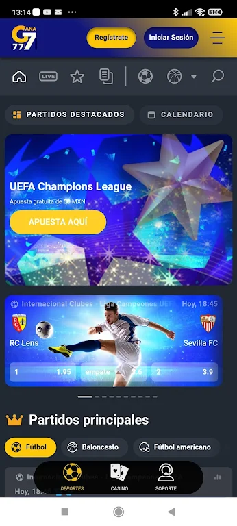 Gana777 Apuestas y Casino Capture d'écran 2