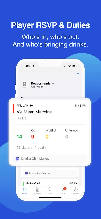 BenchApp - Sports Team Manager Zrzut ekranu 2