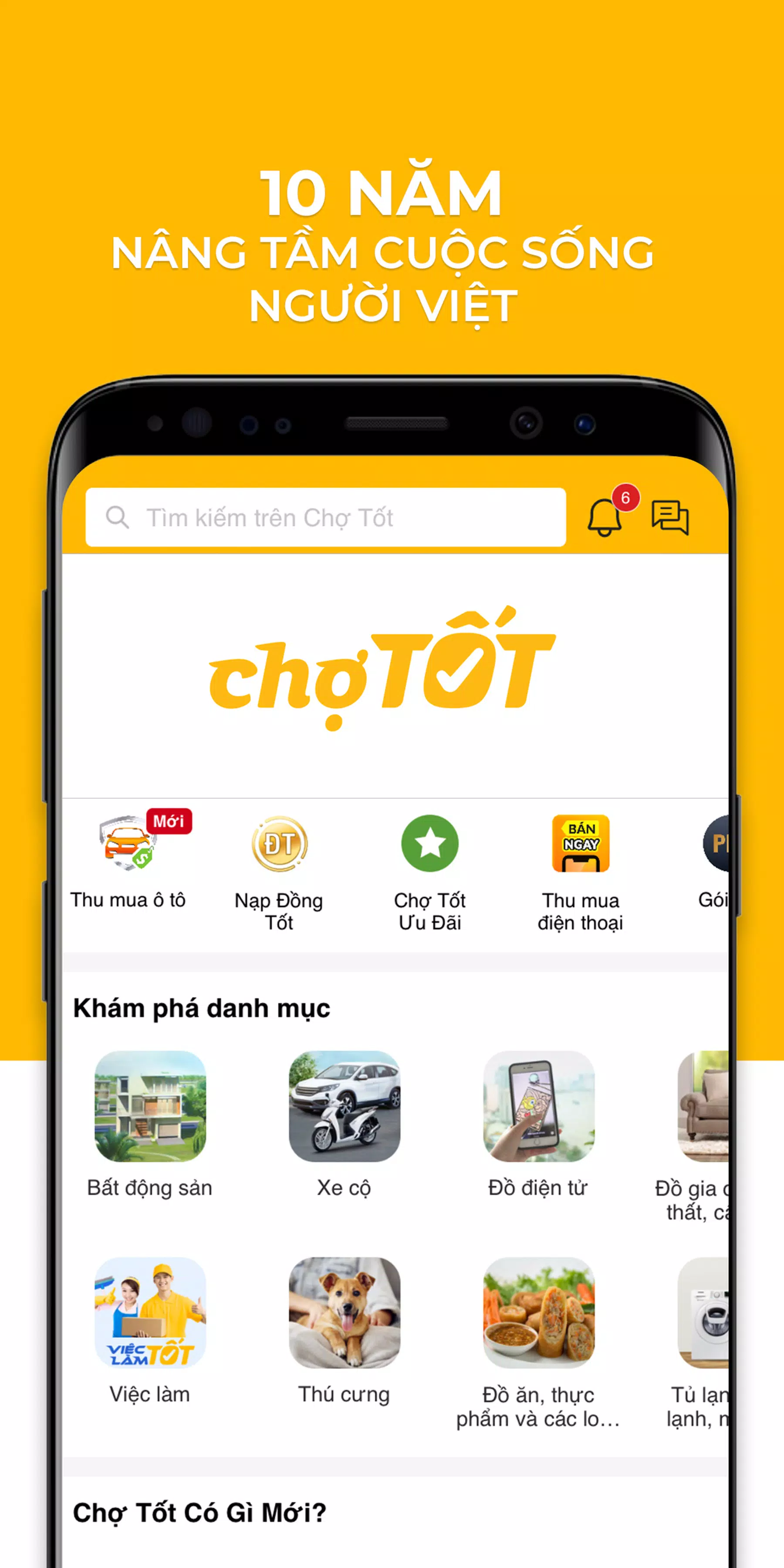 Cho Tot -Chuyên mua bán online Screenshot 1