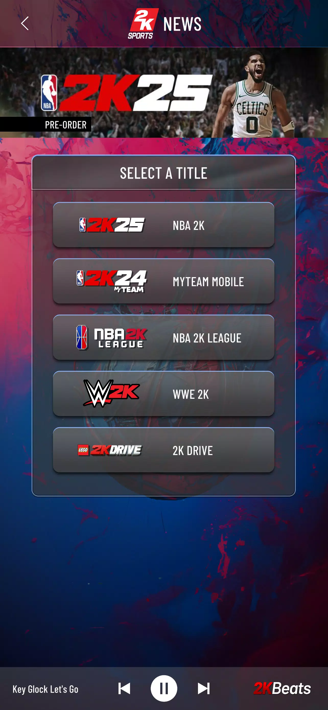 MyNBA 2K Companion App Capture d'écran 0