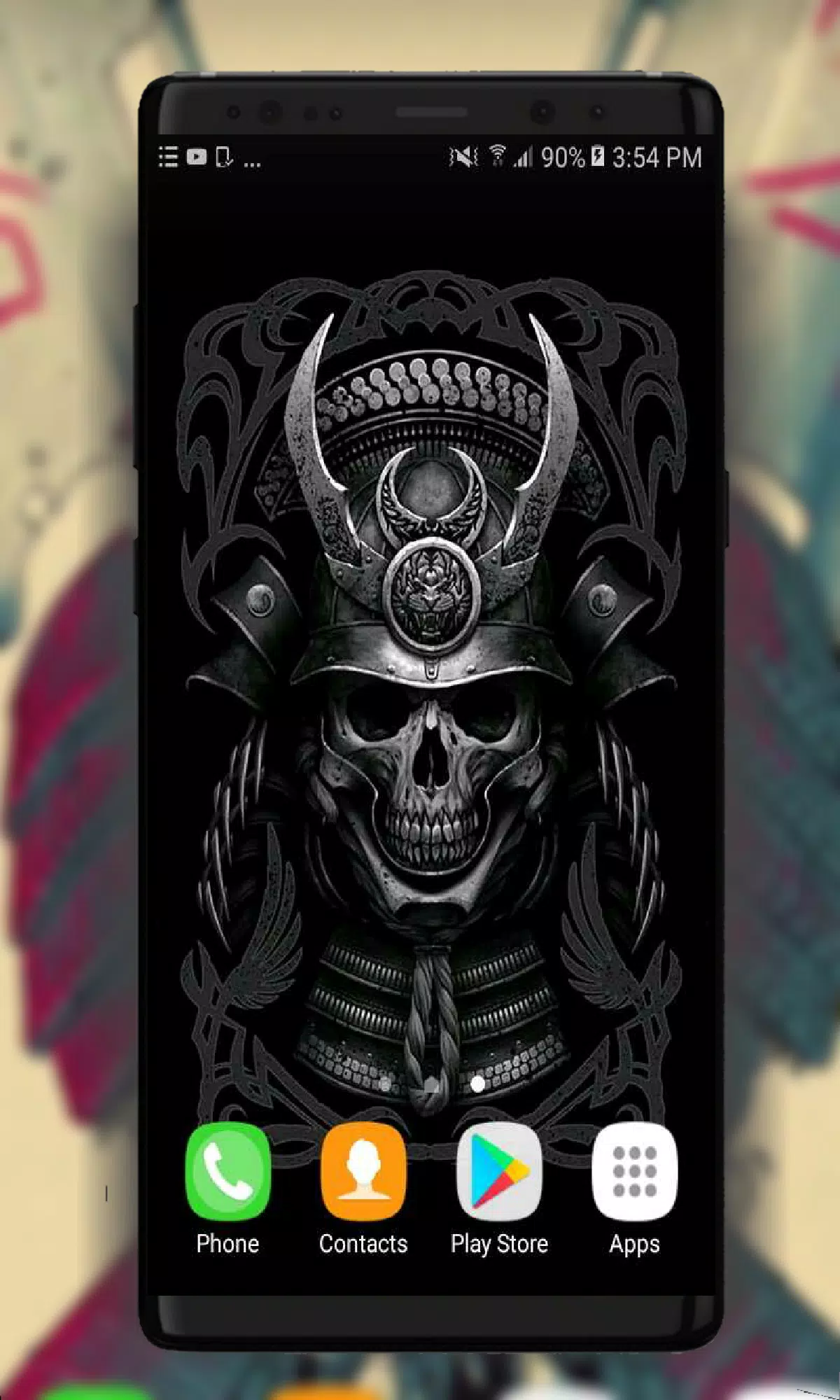 Samurai Art Wallpaper Скриншот 3