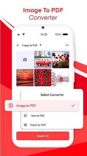 Image to PDF স্ক্রিনশট 0