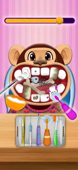 Hippo's Doctor : Dentist Games Captura de pantalla 1