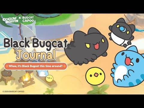 Bugcat Capoo 角色出现在《冲呀 Muffin》游戏画面中