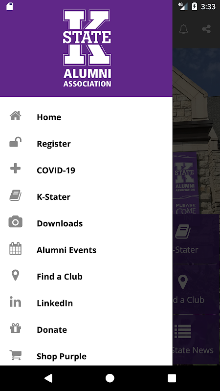 K-State Alumni Link for Life Schermafbeelding 0