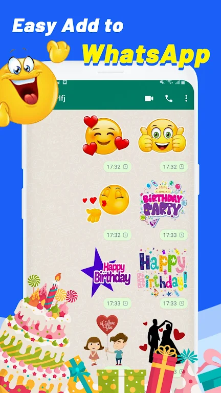 Santa Claus &Christmas Sticker Screenshot 1