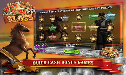 Way Out West Slots Screenshot 1