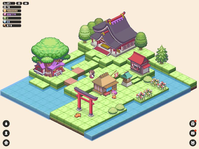 Pixel Shrine JINJA Mod Tangkapan skrin 3