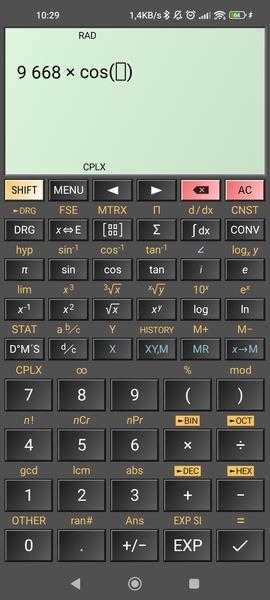 HiPER Scientific Calculator スクリーンショット 2