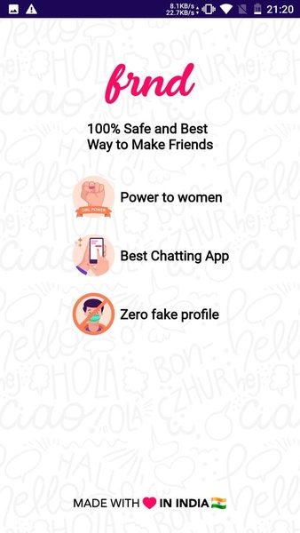 FRND: Talk to Friends Online Screenshot 3