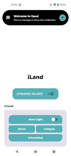 Dynamic notch iOS 16 - iLand 螢幕截圖 1