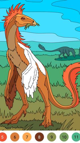 Dino Coloring Encyclopedia 螢幕截圖 3