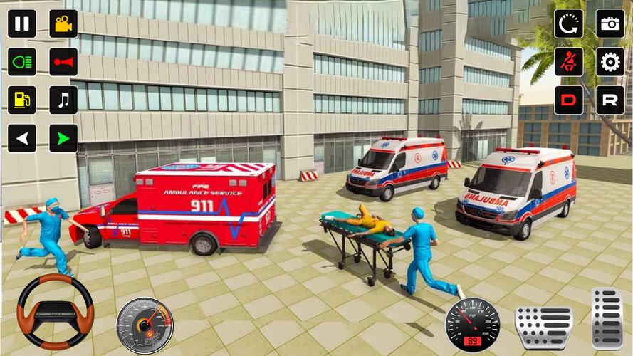 Police Rescue Ambulance Games スクリーンショット 3