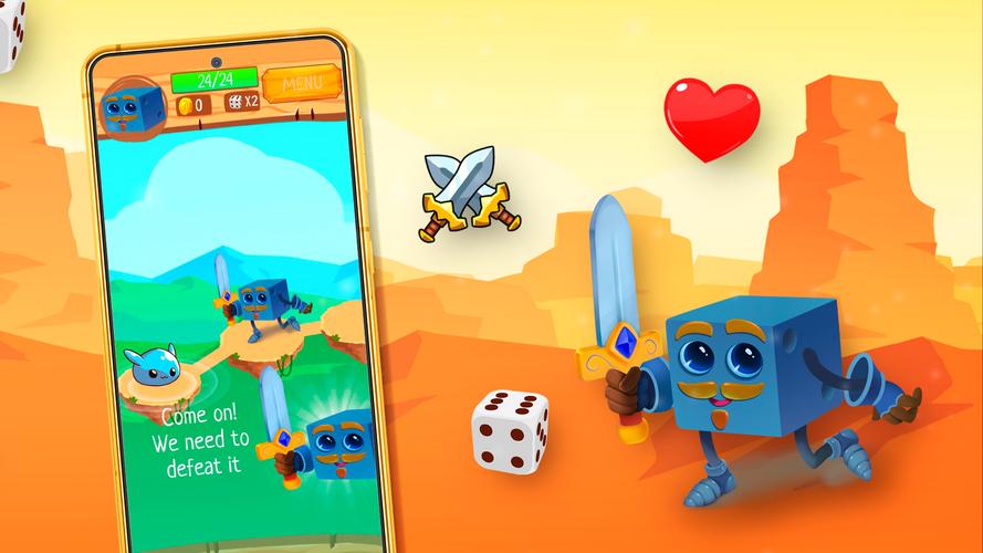 Dice Adventures Tangkapan skrin 1