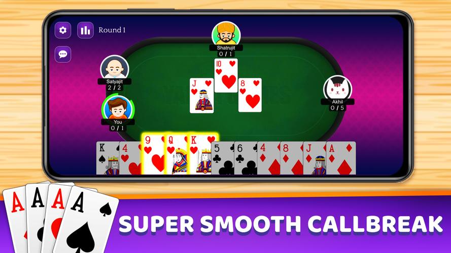 Callbreak Multiplayer 스크린샷 2