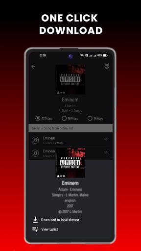 GetMp3 - Mp3 music downloader スクリーンショット 2