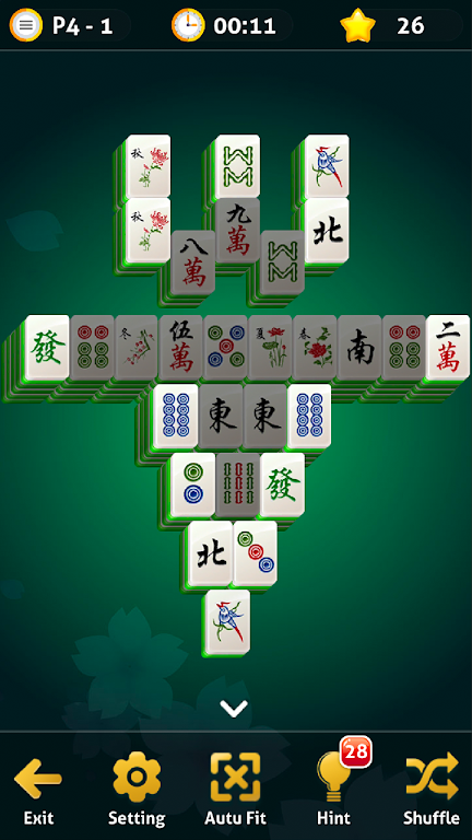 Mahjong Solitaire - Oriental Journey 螢幕截圖 0