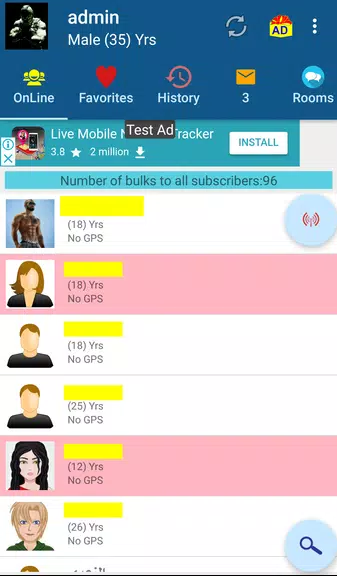 Random Chat (worldwide) Zrzut ekranu 0